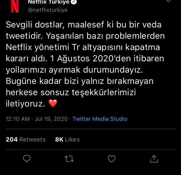 Netflix Türkiye’den çekiliyor mu? Netflix kapanıyor mu?-3