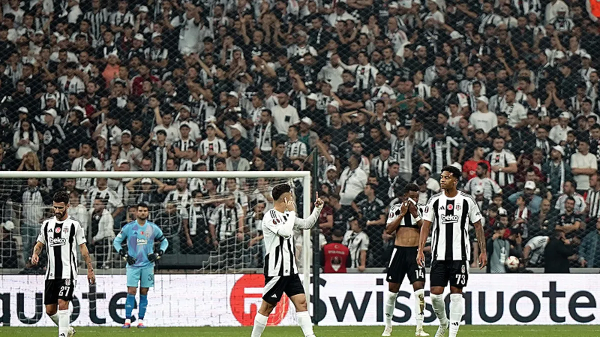 Kocaman sıfır! Beşiktaş UEFA Avrupa Ligi'nde Frankurt'a 3-1 yenildi