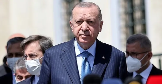 Başkan Erdoğan cuma namazını Hz. Ali Camisi'nde kıldı