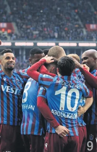 Ligde fırtınalar estiren Trabzonspor'un hedefi çifte kupa