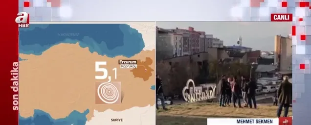 Erzurumda deprem! 5,1lik deprem sonrası yıkım ve can kaybı var mı? Belediye Başkanı açıkladı!