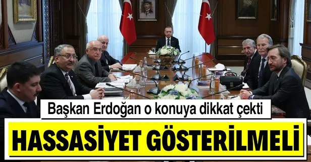 Cumhurbaşkanlığı Yüksek İstişare Kurulu, Başkan Erdoğan liderliğinde toplandı!