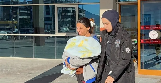 Konya'da bebeğinin bezinde uyuşturucu saklayan anne tutuklandı