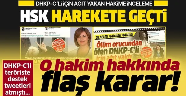 Son dakika: DHKP-C’li İbrahim Gökçek’i desteklemişti! Ayşe Sarısu Pehlivan hakkında HSK’dan flaş karar