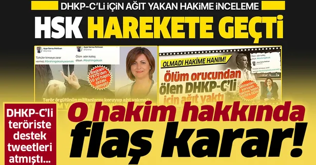 Son dakika: DHKP-C'li İbrahim Gökçek'i desteklemişti! Ayşe Sarısu Pehlivan hakkında HSK'dan flaş karar