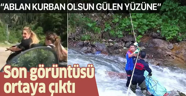 Trabzon'un Çaykara ilçesinde elektrikli bisiklet kazasında ölen Kübra Adakul'un son görüntüsü ortaya çıktı!
