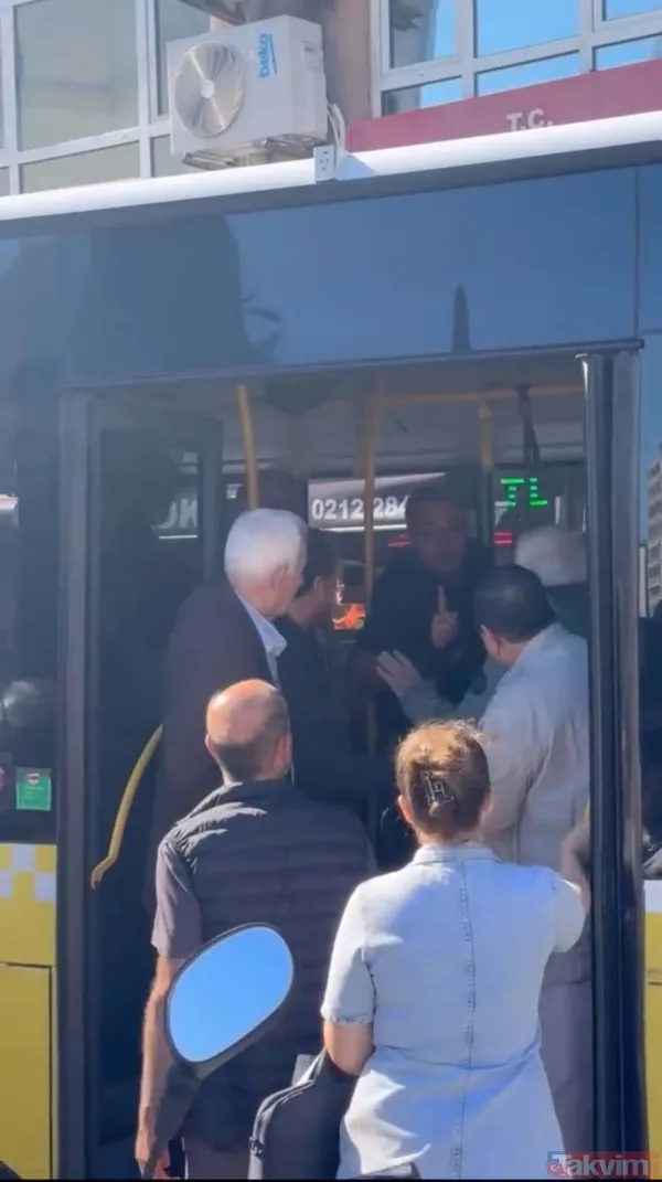 İETT otobüsünde kavga! Önce Fatih sonra Kağıthane - 5