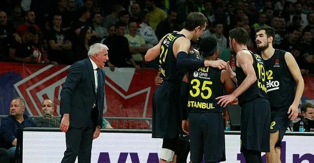 Fenerbahçe Sırbistan’da yine kayıp! MS: Kızılyıldız: 68-56 Fenerbahçe Beko