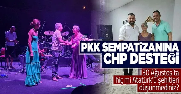 CHP’li belediye PKK sempatizanı İlkay Akkaya’yı konsere çıkardı
