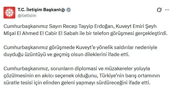 Başkan Erdoğan’dan Kuveyt Emiri ile Kritik görüşme-2