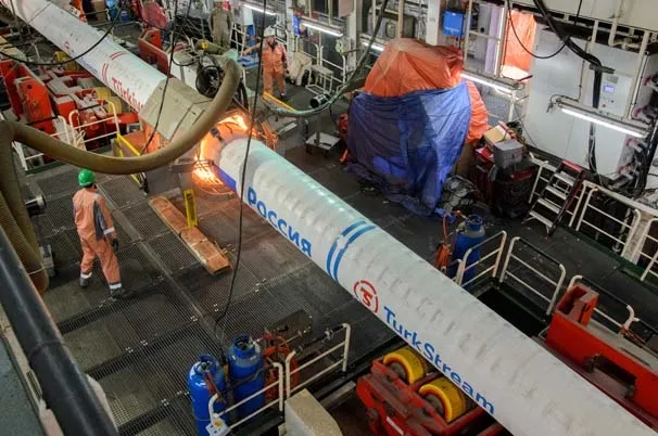 Türk Akımı'nın Rusya ayağı tamam-8