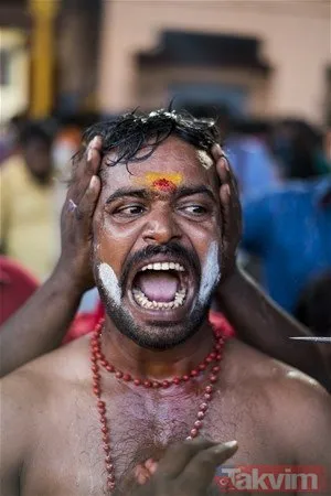 Hindistan’da akıllara durgunluk veren festival