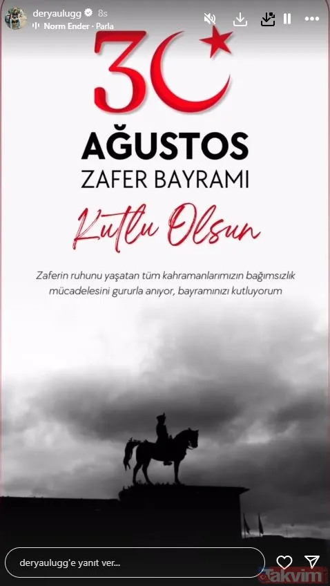 Ünlü isimlerden 30 Ağustos Zafer Bayramı paylaşımları! Demet Akalın, Müge Anlı, İbrahim Tatlıses, Alişan, Sinan Akçıl... - 14