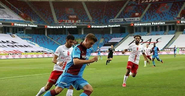 Trabzonspor öne geçtiği maçlarda 24 puan bıraktı
