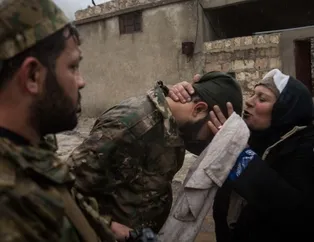 Afrin'in köyünde sevinç gözyaşları