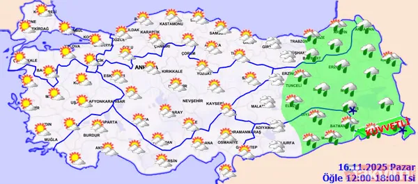 Kar, ayaz ve don alarmı: -16 derecelik soğuklar kapıda! Meteoroloji'den 3 ile sarı kodlu uyarı - 8