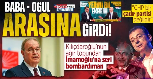 Faik Öztrak ’baba-oğul’ arasına girdi! Kılıçdaroğlu’nun koltuğuna göz diken İmamoğlu’na olay gönderme: CHP bir çadır partisi değildir