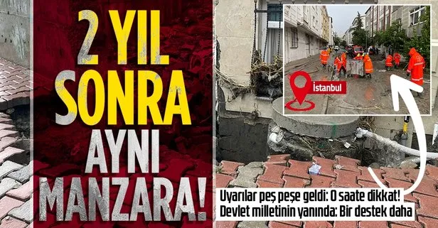 Haramidere’nin taşması sonucu Esenyurt’ta selin boyutu gün ağarınca ortaya çıktı! İstanbul Valisi Ali Yerlikaya’dan şiddetli yağış uyarısı