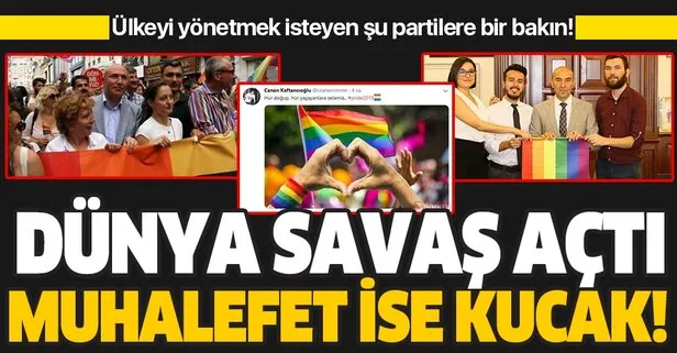 Dünya eşcinselliğe savaş açarken CHP LGBT savunuculuğunda!