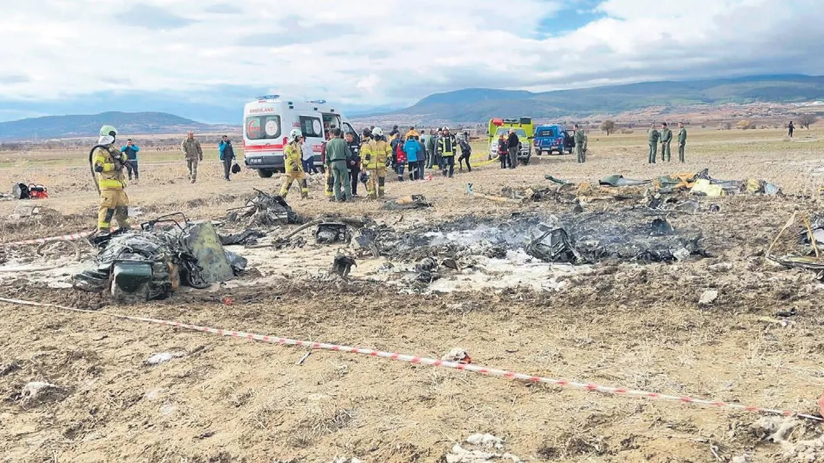 Yürek yakan kaza! Askeri helikopter düştü: 6 askerimiz şehit oldu
