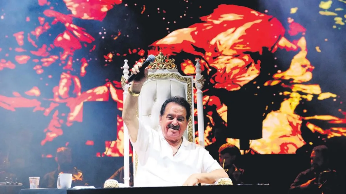 İbrahim Tatlıses 25 yıl sonra yeniden konser verdi