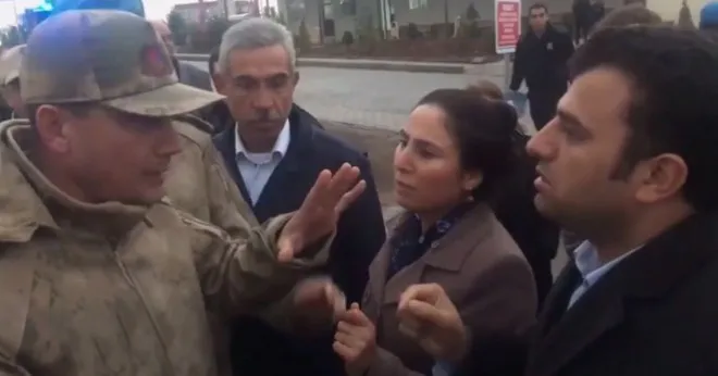 Jandarma Komutanı'ndan HDP'li vekile sağlam ayar: Sen benim vekilim değilsin-1