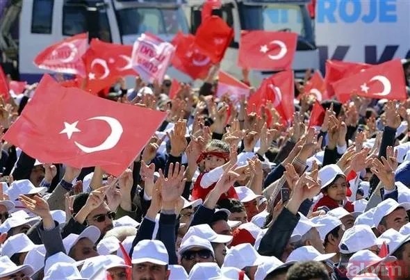 Cumhur İttifakı Ankara miting alanı saatler öncesinden doldu taştı - 38