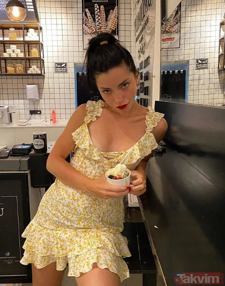 Merve Boluğur'a Burak Dayı aşkı yaradı! Yatak pozuyla olay yaratan Merve Boluğur: Taş taşın üstüne oturdu - 4