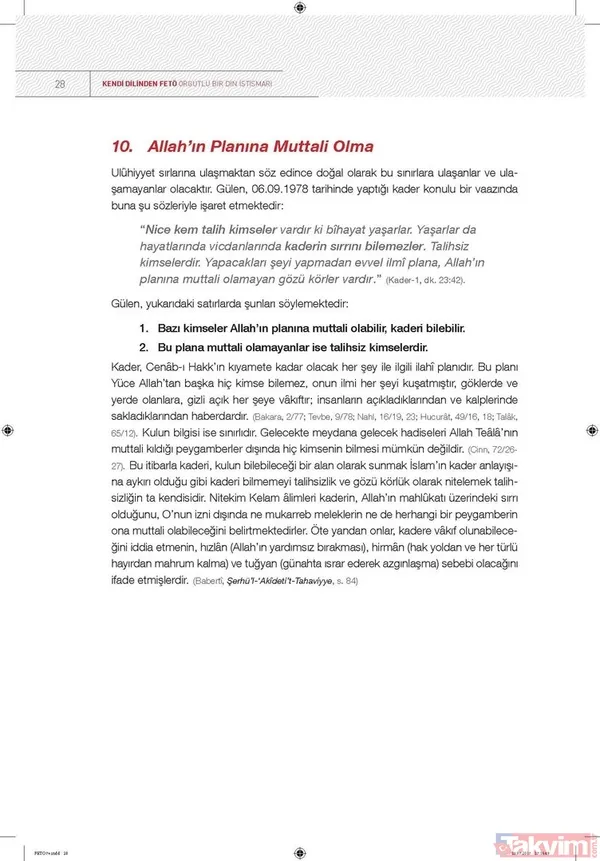 Mehmet Görmez Diyanet'in FETÖ raporunu açıkladı - 26