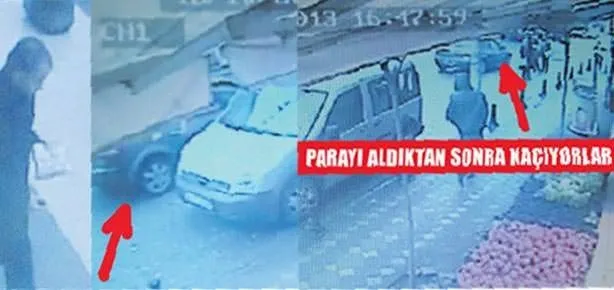 Bankada takip manavda soygun