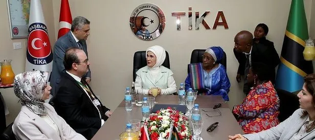 Emine Erdoğan, Tanzanya’da TİKA ofisinin açılışını yaptı