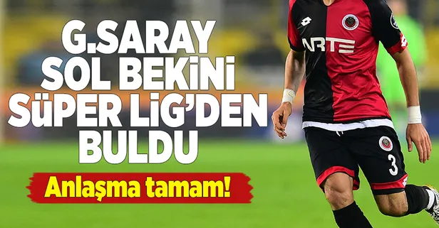 G.Saray sol bekini Süper Lig'den buldu-1