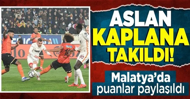 Aslan, Kaplan’a diş geçiremedi! Yeni Malatyaspor 0-0 Galatasaray | MAÇ SONUCU ÖZET