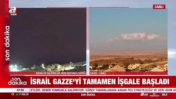 İsrail Gazze'de kara saldırısına başladı!