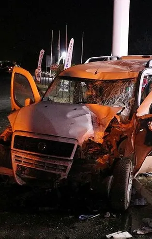 Aydın’da aşırı hız kazaya neden oldu! 4 kişi yaralandı