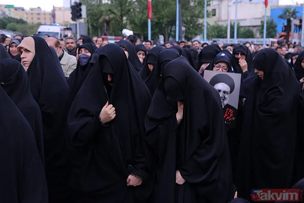 İran'da yas var: Kare kare İbrahim Reisi'nin cenaze töreni - 22