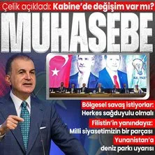 AK Parti’de seçim sonrası ilk MKYK | Sözcü Ömer Çelik açıkladı: Kabine’de değişim olacak mı?