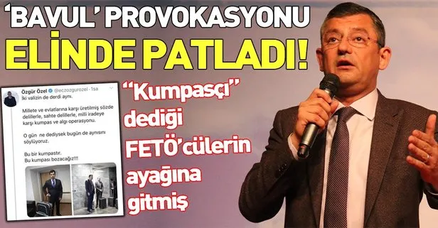CHP'li Özgür Özel'in bavul provokasyonu elinde patladı