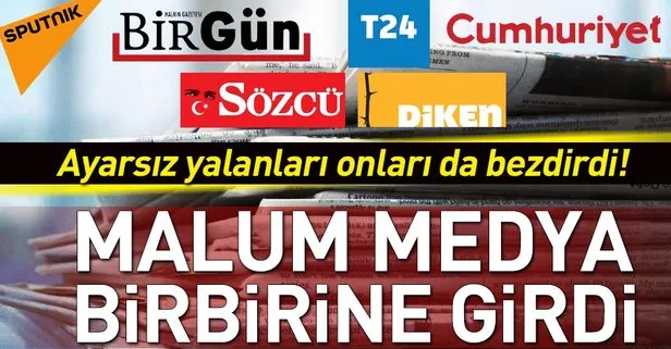 Muhalif medya birbirine girdi! Ayarsız yalanları olay oldu!