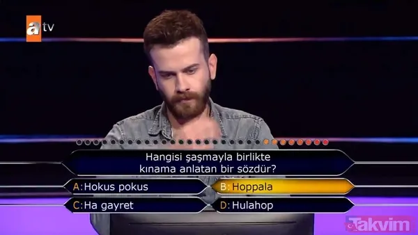 Kim Milyoner Olmak İster'de dikkat çeken soru: George W. Bush hangi ülke başbakanının üzerine kusmuştur? - 43