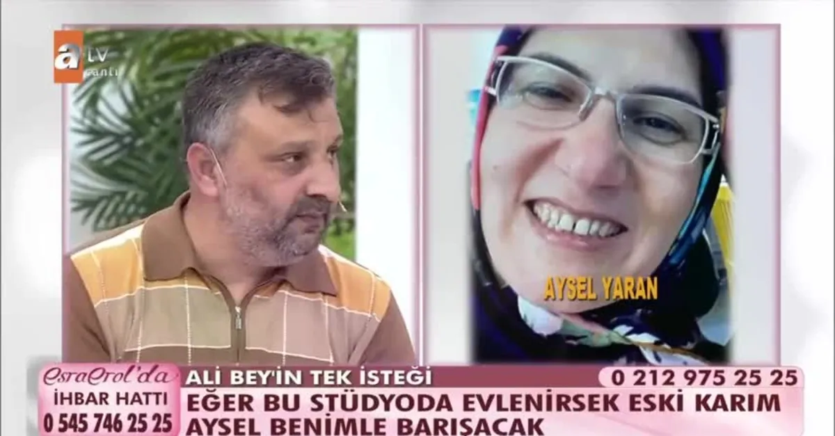 Esra Erol'da Aysel Hanım canlı yayında...