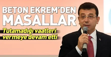 CHP'nin İstanbul adayı Ekrem İmamoğlu tutmadığı sözlerini yine sıraladı