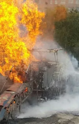 Ankara Adliye sarayı önünde doğalgaz patlaması!