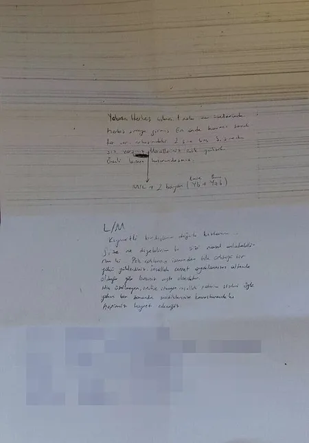 Akıncı Üssü duruşması sırasında sanıktan sanığa 'motivasyon' notu-1