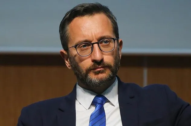 İletişim Başkanı Altun'dan Kovid-19'u yenen Prof. Dr. Sondan Durukanoğlu Feyiz'e ''geçmiş olsun'' mesajı