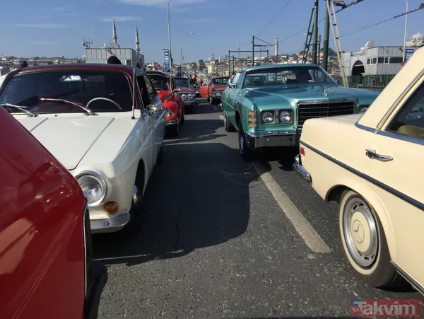 Galata Köprüsü'nde 100. Yıl Konvoyu... - 18