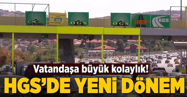 HGS ödemesinde yeni dönem!