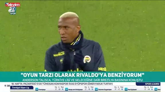 Anderson Talisce ''Rivaldo'ya benziyorum''