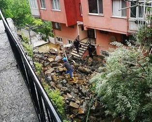 Beykoz’da korku dolu anlar! 3 apartman tahliye edildi