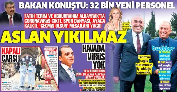 Galatasaray, coronavirüs şokuyla sarsıldı: Fatih Terim ve Abdurrahim Albayrak’ın testleri pozitif çıktı